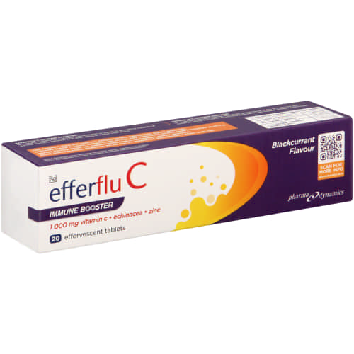 Efferflu-C Blackcurrent 20